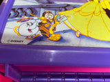 Disney's Beauty and the Beast Plastic Lunch Box and Thermos / with Care Instructions / Aladdin /  1990's / Pre-Owned / See Pictures