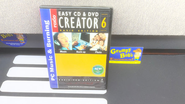 Easy CD & DVD Creator: Basic Edition - Version 6 (PC) Pre-Owned