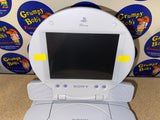 System w/ 5" Screen Combo (PSone) White - Model #SCPH-1001 (Sony Playstation 1) Pre-Owned w/ Box ((IN-STORE SALE AND PICKUP ONLY)