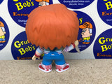 POP! Movies #56: Child's Play 2 - Chuck (NJcollector Exclusive) [CUSTOM - Blood Splatter] (Funko POP!) Figure and Box w/ Protector (As Pictured)