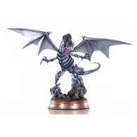 Yu-Gi-Oh! Blue-Eyes White Dragon PVC Statue (Silver) - 14" (First 4 Figures) NEW