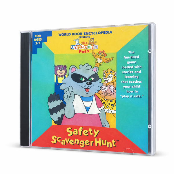 Learn with World Book Encyclopedia: Safety Scavenger Hunt (PC Game) Pre-Owned