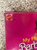 1984 / Mattel / MY FIRST BARBIE / #1875 / New in Damaged Box / SEE Pictures