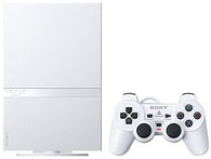 System (Slim Model - White) w/ NEW 3rd Party Controller (Sony Playstation 2) Pre-Owned (Discounted: Will NOT read Silver PS2 discs)