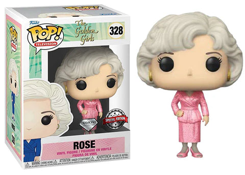 POP! Television #328: The Golden Girls - Rose (Diamond Collection) (Special Edition) (Funko POP!) Figure and Box w/ Protector