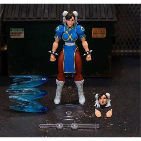 Street Fighter II Chun-Li 1/12 Scale Figure - 6" (Jada Toys) NEW