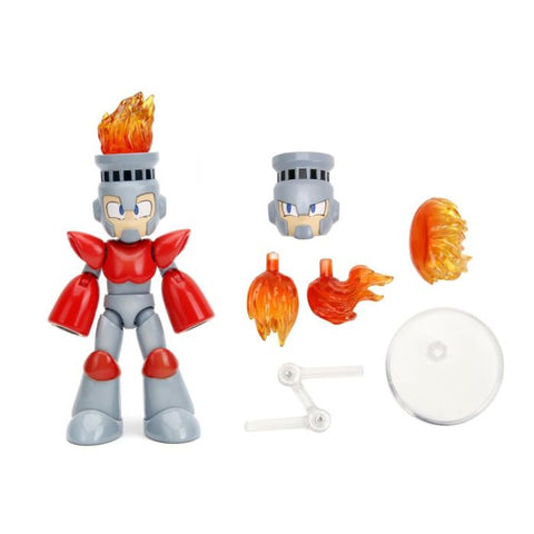 Mega Man: Fire Man - 1/12 Scale Figure - 4" (Jada Toys) NEW