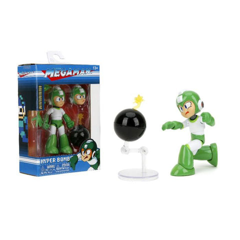 Mega Man Hyper Bomb Deluxe 1/12 Scale Figure - 4" (Jada Toys) NEW