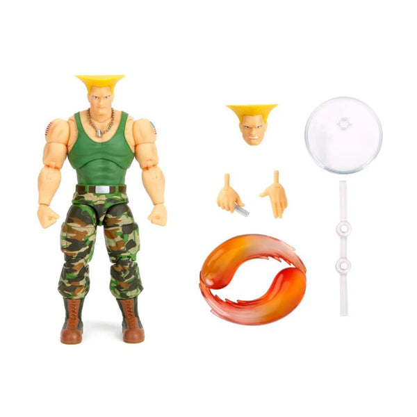 Street Fighter II Guile 1/12 Scale Figure - 6" (Jada Toys) NEW