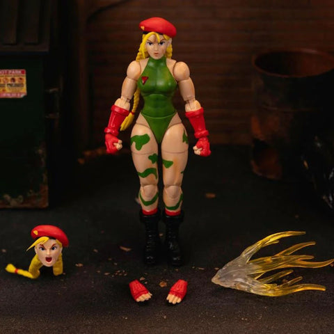 Street Fighter II Cammy 1/12 Scale Figure - 6" (Jada Toys) NEW
