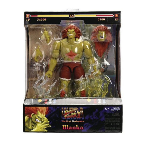Ultra Street Fighter II: Blanka - 1/12 Scale Figure (Jada Toys) NEW