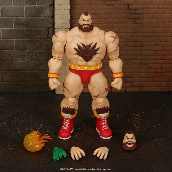 Ultra Street Fighter II Zangief Deluxe 1/12 Scale Figure - 7" (Jada Toys) NEW