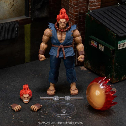 Ultra Street Fighter II Akuma 1/12 Scale Figure - 6" (Jada Toys) NEW