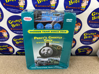 Thomas & Friends: Percy's Ghostly Trick & Other Thomas Stories (Wooden Train Bonus Pack) (DVD) NEW w/ Notes (Pictured)