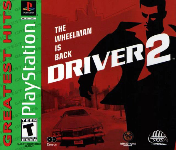 Driver 2 (Greatest Hits) (Playstation 1) Pre-Owned