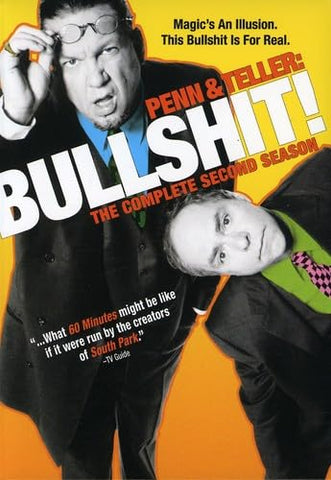 Penn & Teller - Bullsh*t!: Season 2 (DVD) Pre-Owned