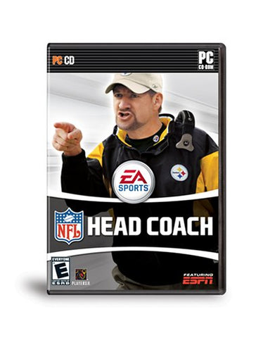 NFL Head Coach (PC Game) Pre-Owned: 3 Discs, Manual, and Case