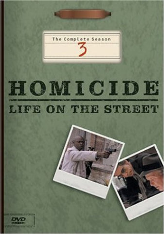 Homicide Life on the Street: The Complete Season 3 (DVD) Pre-Owned