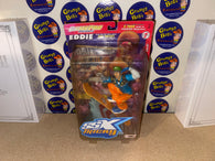 GamePro Presents: Eddie from SSX Tricky (Blue Shirt & Orange Pants Version) (Series 1) (2002) (Joyride Studios) (Action Figure) NEW in Box*