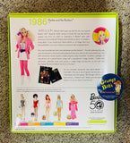2008 / Mattel / World of Fashion / Barbie Collector / My Favorite Barbie / N4979 / 50th Anniversary Edition of the 1986 BARBIE and the ROCKERS / New in Unsealed Box / See Photos