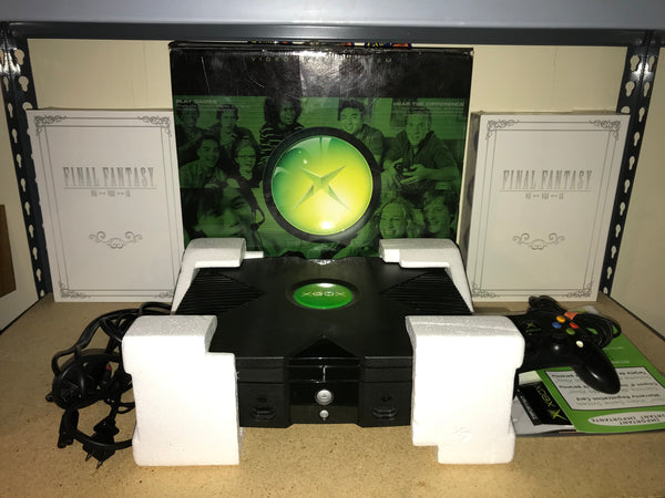 System - Black (Original Xbox) Pre-Owned w/ Official S-Controller, Manual, Inserts, and Box (Pictured/In-Store Pickup ONLY)