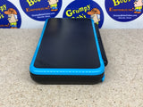 System - Black & Turquise (New Nintendo 2DS XL) Pre-Owned w/ Stylus, Charger, AR Cards, Quick Start Insert, Cardboard Insert, and Box (As Pictured)