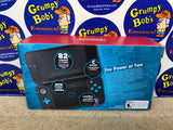 System - Black & Turquise (New Nintendo 2DS XL) Pre-Owned w/ Stylus, Charger, AR Cards, Quick Start Insert, Cardboard Insert, and Box (As Pictured)