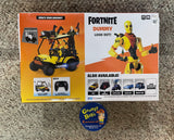2021 / Epic Games, Inc. / Jazwares / FORTNITE / ATK (Crash Test) - with Lights and Sound Includes ATK Vehicle/ 1 Remote Control / 1 (4") Figure 1 Detachable Golf Bag / 1 Harvesting Stool / New in Box / Box May Show Some Shelf Wear / SEE PHOTOS