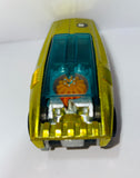 1969 Mattel, Inc. HONG KONG / Hot Wheels Redline / "WHIP CREAMER" / Yellow  / Pre-Owned - No Package / See Pictures