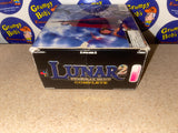 Lunar 2 Eternal Blue Complete (Playstation 1) Pre-Owned: Complete (3 Game Discs, 1 Music CD, 1 "Making of Lunar 2" Disc, Artbook/Manual, Pendant w/ Bag, Map, 17 Mini-standees, Case, and Box) (PICTURED)