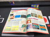 Nintendo Power: July/August 1988 #1 (Magazine) Pre-Owned w/ Baseball Poster + 2 Mailer Inserts (As Pictured)