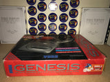 System - Model 2 (Sega Genesis) Pre-Owned w/ Official 3 Button Controller, RFU Cable, AC Power Adapter, Cardboard Insert w/o Cover, Game, and "Sonic 2 Edition" Box