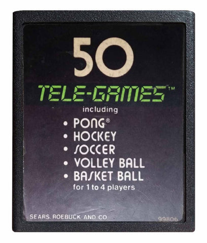 Pong Sports - Tele-Games - 99806 (Atari 2600) Pre-Owned: Cartridge Only (Copy)