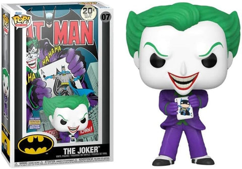 POP! Comic Covers #07: DC Batman - The Joker (2022 Winter Convention Limited Edition) (Funko POP!) Figure and Hard Case in Box