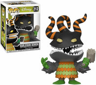 POP! Disney #212: The Nightmare Before Christmas [25 Years] Harlequin Demon (Tim Burton’s) (Funko POP!) Figure and Box w/ Protector