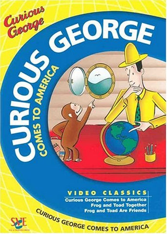 Curious George Comes to America (DVD) Pre-Owned