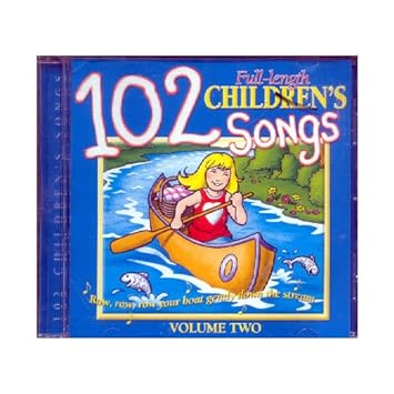 102 Children's Songs: Vol. 2 (34 Songs) (Music CD) Pre-Owned