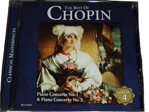 The Best of Chopin: Piano Concerto No. 1 & Piano Concerto No. 2 (Audio CD) Pre-Owned