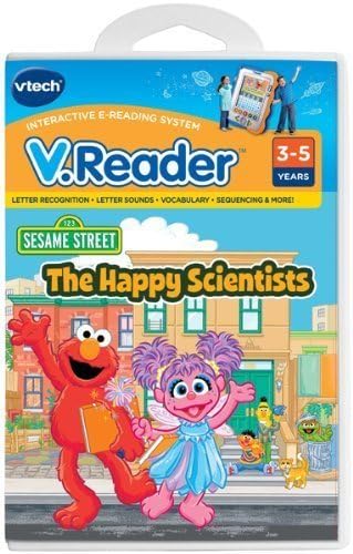 Sesame Street: The Happy Scientists (V.Reader) (VTech) Pre-Owned