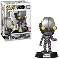 POP! Star Wars #551: Proxy (Glows in the Dark) (Gaming Greats) (Gamestop Exclusive) (Funko POP! Bobblehead) Figure and Box w/ Protector