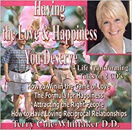 Terry Cole-Whittaker D.D.: Having the Love & Happiness You Deserve (2 Audio CD Set) Pre-Owned