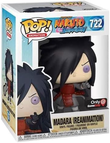 POP! Animation #72: Shonen Jump - Naruto Shippuden - Madara (Reanimation) (Gamestop Exclusive) (Funko POP!) Figure and Box w/ Protector