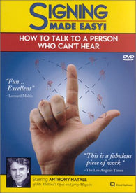 Signing Made Easy!: How to Talk to a Person Who Can't Hear (DVD) Pre-Owned