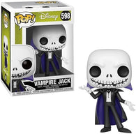 POP! Disney #598: The Nightmare Before Christmas (Tim Burton’s) Vampire Jack (Funko POP!) Figure and Box w/ Protector