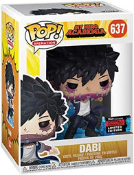 POP! Animation #637: My Hero Academia - Dabi (2019 Fall Convention Limited Edition) (Funko POP!) Figure and Box w/ Protector