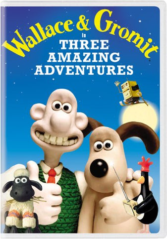 Wallace & Gromit in Three Amazing Adventures (DVD) Pre-Owned