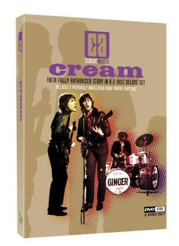 Cream (Classic Artists): Their Fully Authorized Story in a 2-Disc Deluxe Set (DVD) Pre-Owned