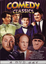 Comedy Classics: Africa Screams / At War with the Army / The Flying Deuces / The Three Stooges (DVD) Pre-Owned