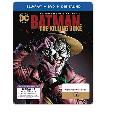 Batman: The Killing Joke (Steelbook Edition) (Blu-ray + DVD) Pre-Owned