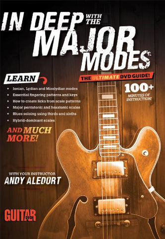 In Deep with the Major Modes: Andyt Aledort (Guitar World) (DVD) NEW